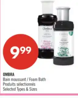 Pharmaprix OMBRA Foam Bath offer