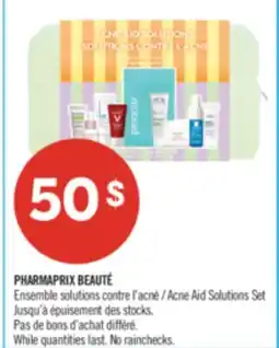 Pharmaprix PHARMAPRIX BEAUTÉ Acne Aid Solutions Set offer