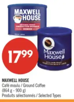 Pharmaprix MAXWELL HOUSE Ground Coffee offer