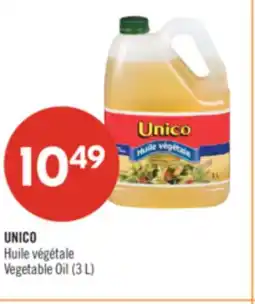 Pharmaprix UNICO Vegetable Oil offer