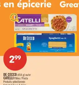 Pharmaprix DE CECCO (454 g) or CATELLI Pasta offer