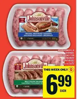 Food Basics JOHNSONVILLE SAUSAGES offer