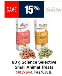 Ren’s Pets Depot Science Selective Small Animal Treats offer