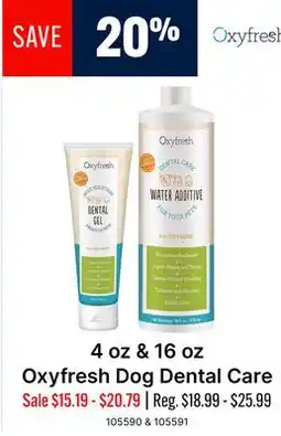 Ren’s Pets Depot Oxyfresh Dog Dental Care offer