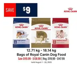 Ren’s Pets Depot Bags of Royal Canin Dog Food offer