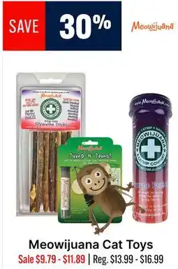 Ren’s Pets Depot Meowijuana Cat Toys offer