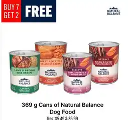 Ren’s Pets Depot 369 g Cans of Natural Balance Dog Food offer