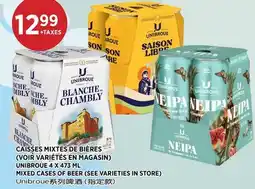 Kim Phat UNIBROUE MIXED CASES OF BEER offer