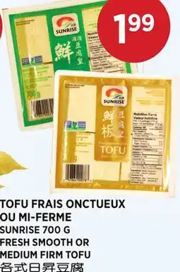 Kim Phat SUNRISE FRESH SMOOTH OR MEDIUM FIRM TOFU offer