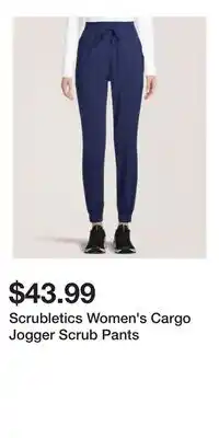Mark's Scrubletics Women's Cargo Jogger Scrub Pants offer