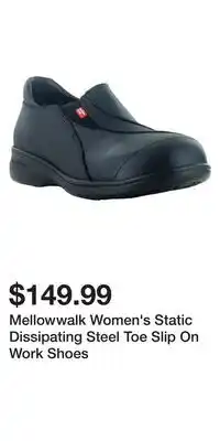 Mark's Mellowwalk Women's Static Dissipating Steel Toe Slip On Work Shoes offer