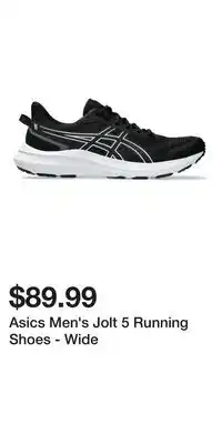 Mark's Asics Men's Jolt 5 Running Shoes - Wide offer