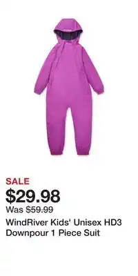 Mark's WindRiver Kids' Unisex HD3 Downpour 1 Piece Suit offer