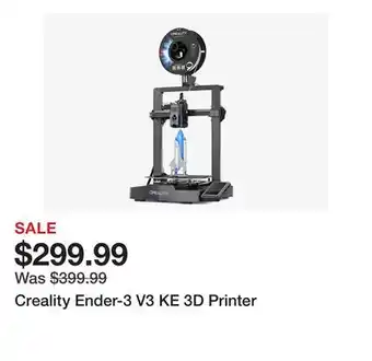TSC Stores Creality Ender-3 V3 KE 3D Printer offer