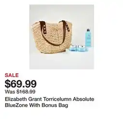 TSC Stores Elizabeth Grant Torricelumn Absolute BlueZone With Bonus Bag offer
