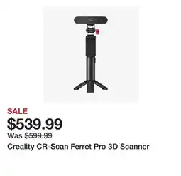 TSC Stores Creality CR-Scan Ferret Pro 3D Scanner offer
