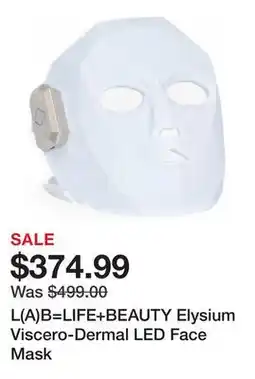 TSC Stores L(A)B=LIFE+BEAUTY Elysium Viscero-Dermal LED Face Mask offer