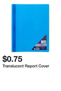 Dollarama Translucent Report Cover offer