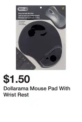 Dollarama Dollarama Mouse Pad With Wrist Rest offer