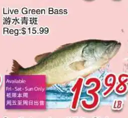 Foody Mart Live green bass offer