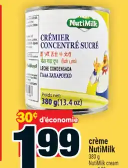 Super C crème NutiMilk | NutiMilk cream offer