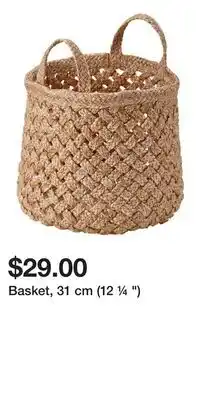 IKEA Basket, 31 cm (12 ¼ ) offer
