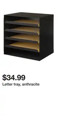 IKEA Letter tray, anthracite offer