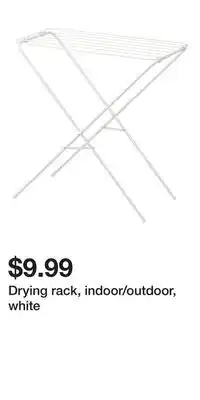 IKEA Drying rack, indoor/outdoor, white offer