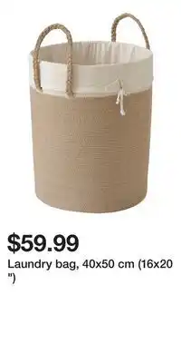 IKEA Laundry bag, 40x50 cm (16x20 ) offer