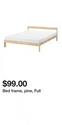 IKEA Bed frame, pine, Full offer
