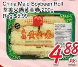 Foody Mart China Maid Soybeen Roll offer