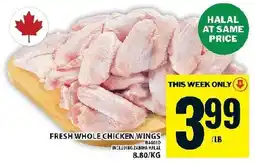 Food Basics Fresh whole chicken wings offer