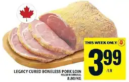 Food Basics Legacy cured boneless pork loin offer