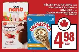 Food Basics Häagen-dazs ice cream offer