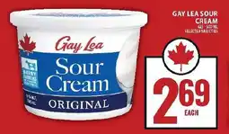 Food Basics Gay lea sour cream offer