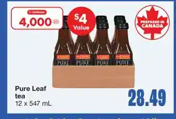 Wholesale Club Pure Leaf Tea offer