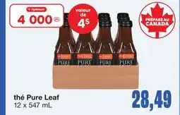 Wholesale Club thé Pure Leaf offer