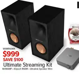2001 Audio Video WIIMR60MK Klipsch R60M Ultralink Speaker Wire offer