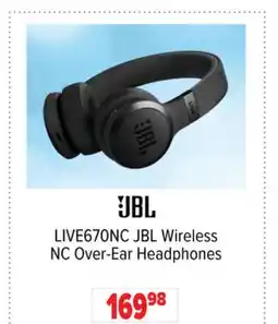 2001 Audio Video LIVE670NC JBL Wireless NC Over-Ear Headphones offer