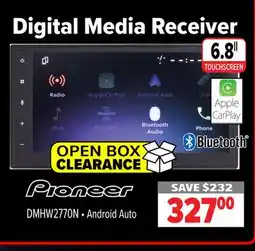 2001 Audio Video DMHW2770N 6.8 Digital Media Receiver offer