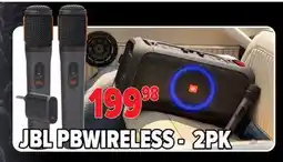 2001 Audio Video PARYBOX1000 JBL PBWIRELESS-2PK offer