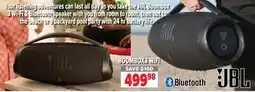 2001 Audio Video BOOMBOX3 PORTABLE WIFI BT SPEAKER DELUX offer