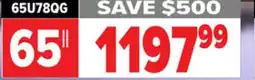 2001 Audio Video 65U78QG Hisense 65 U78QG offer