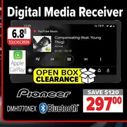 2001 Audio Video DMH1770NEX 6.8 Digital Media Receiver offer