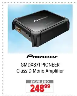 2001 Audio Video GMDX871 PIONEER Class D Mono Amplifier offer