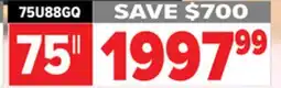 2001 Audio Video 75U88GQ 75 QLED Mini-LED Pro offer