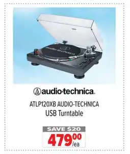 2001 Audio Video ATLP120XB AUDIO-TECHNICA USB Turntable offer