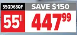 2001 Audio Video 55QD68QF Hisense 55 QLED offer