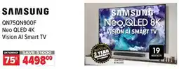 2001 Audio Video QN75QN900F Neo QLED 4K Vision AI Smart TV 75 offer