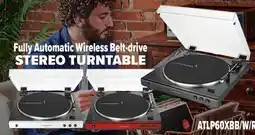2001 Audio Video Fully Automatic Wireless Belt-Drive Stereo Turntable offer
